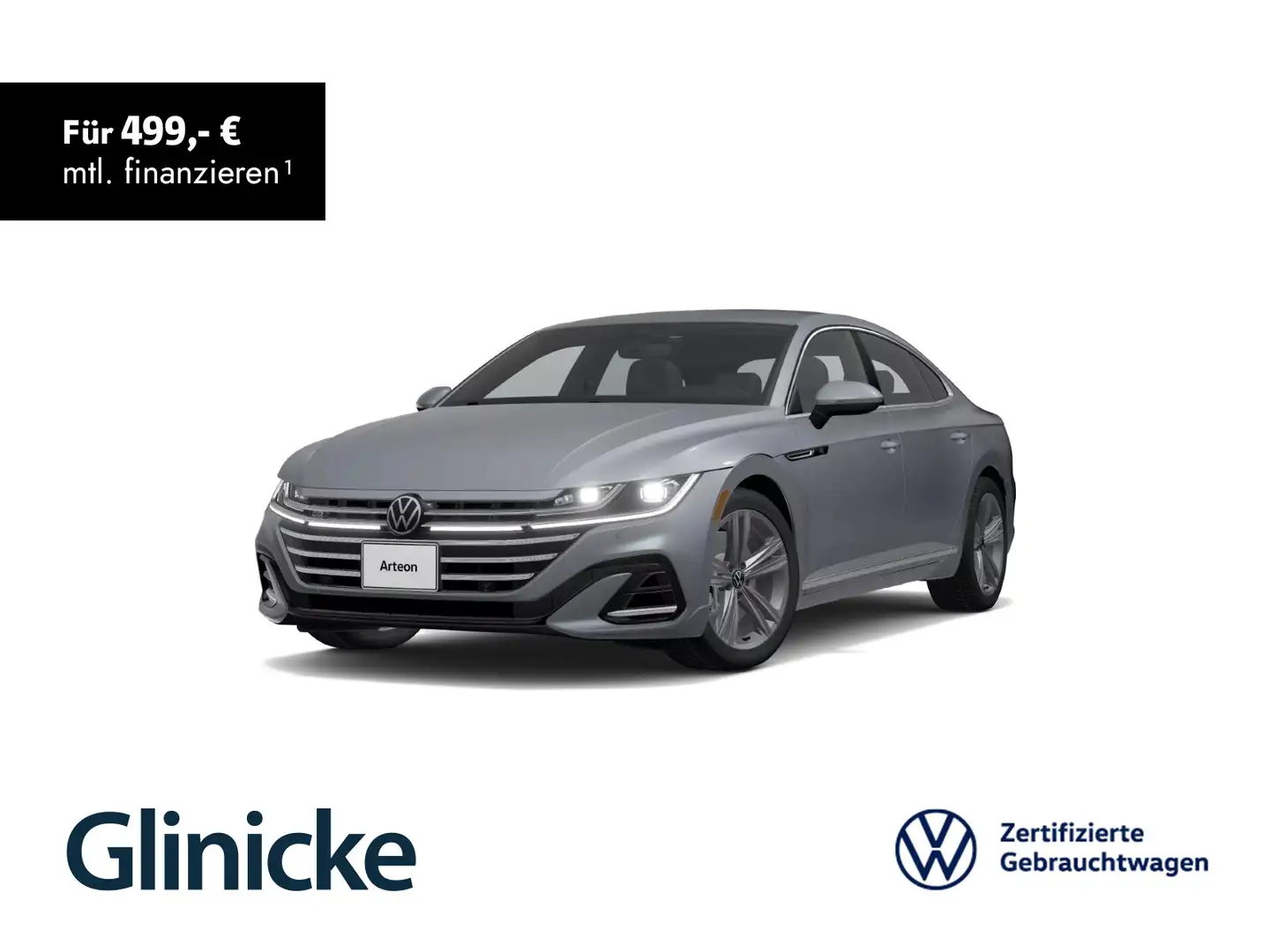 Volkswagen Arteon 2.0 FSI R-line LED SiHz ACC DSG Gri - 1