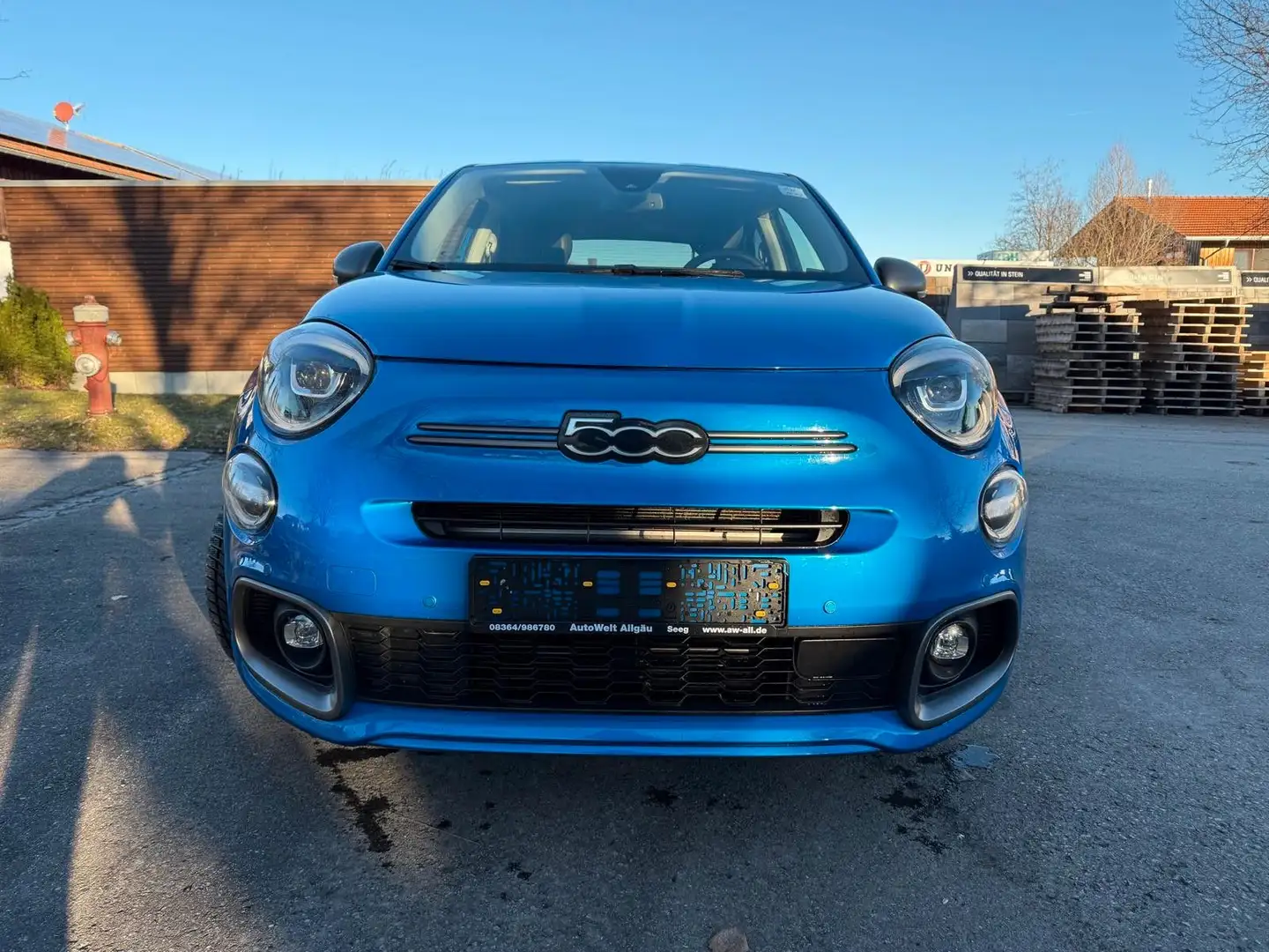 Fiat 500X 1.6 MultiJet SPORT/Leder/Alu/Navigation Blau - 2