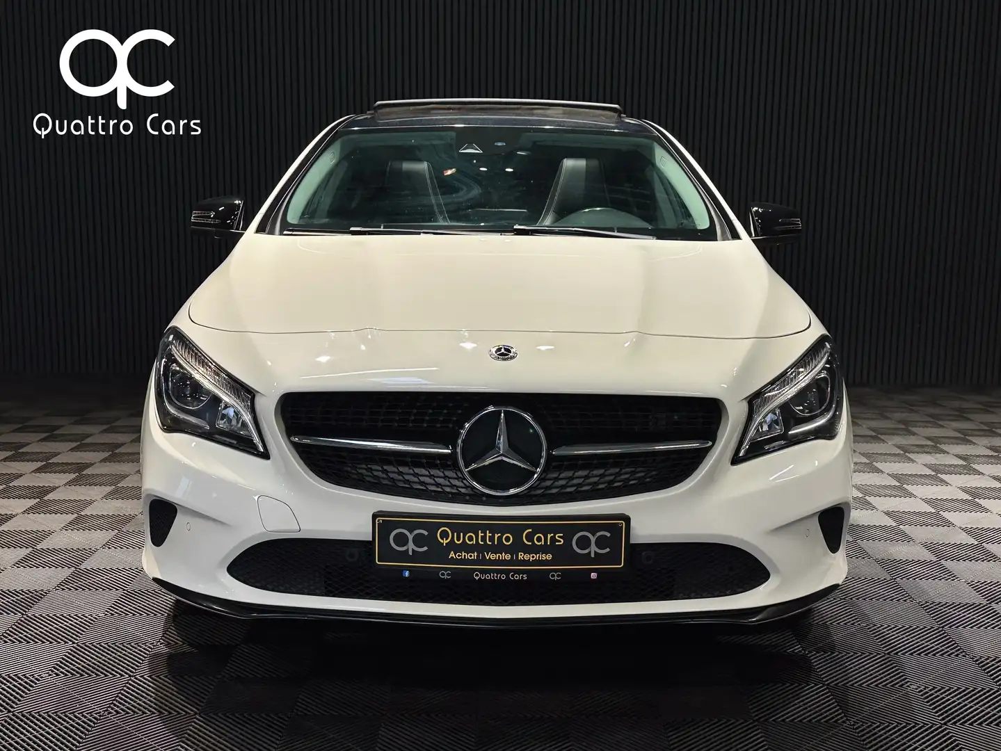 Mercedes-Benz CLA 180 Break - Pack AMG - Toit ouvrant - Sieges Chauff Bianco - 2