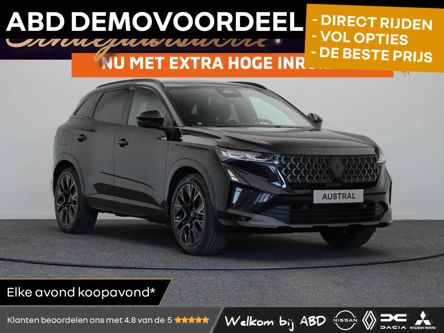 Renault Austral E-Tech full hybrid 200 iconic esprit Alpine | Trek Nero - 1