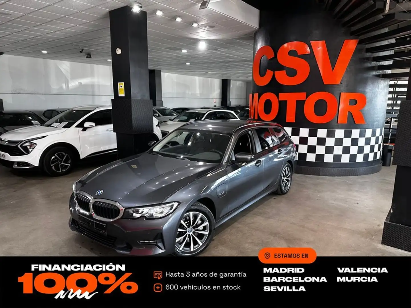 BMW Active Hybrid 3 330e xDrive Touring Сірий - 1