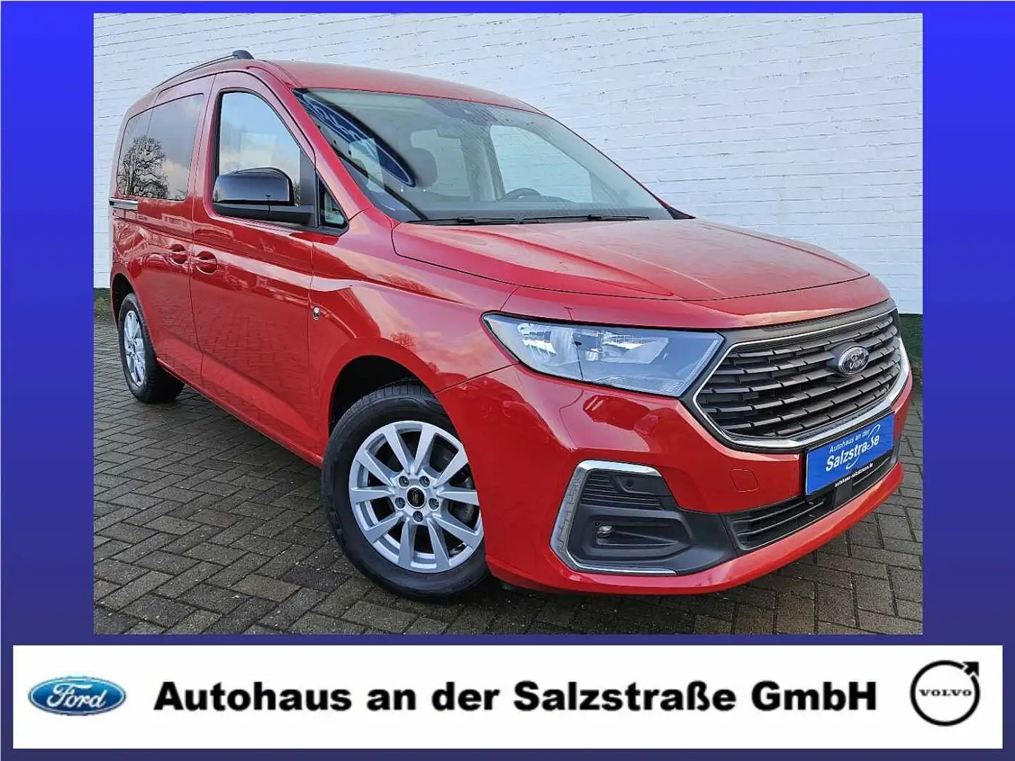 Ford Tourneo Connect TITANIUM*WiPa*RFK*Navi* Rot - 1