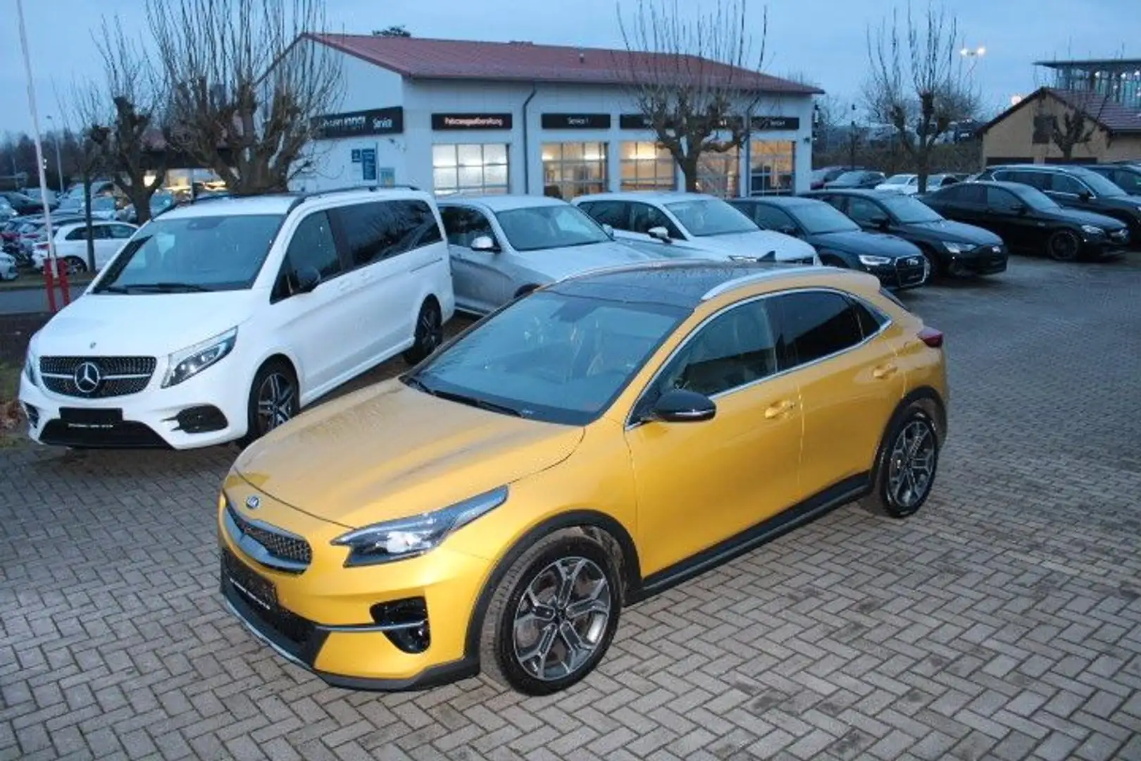 Kia XCeed Launch Edition,Pano,Navi,LED,Leder,DSG Gelb - 2