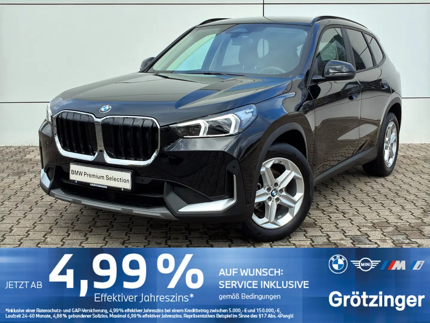 BMW X1 sDrive 18i 1000 € AKTIONSPRÄMIE Schwarz - 1