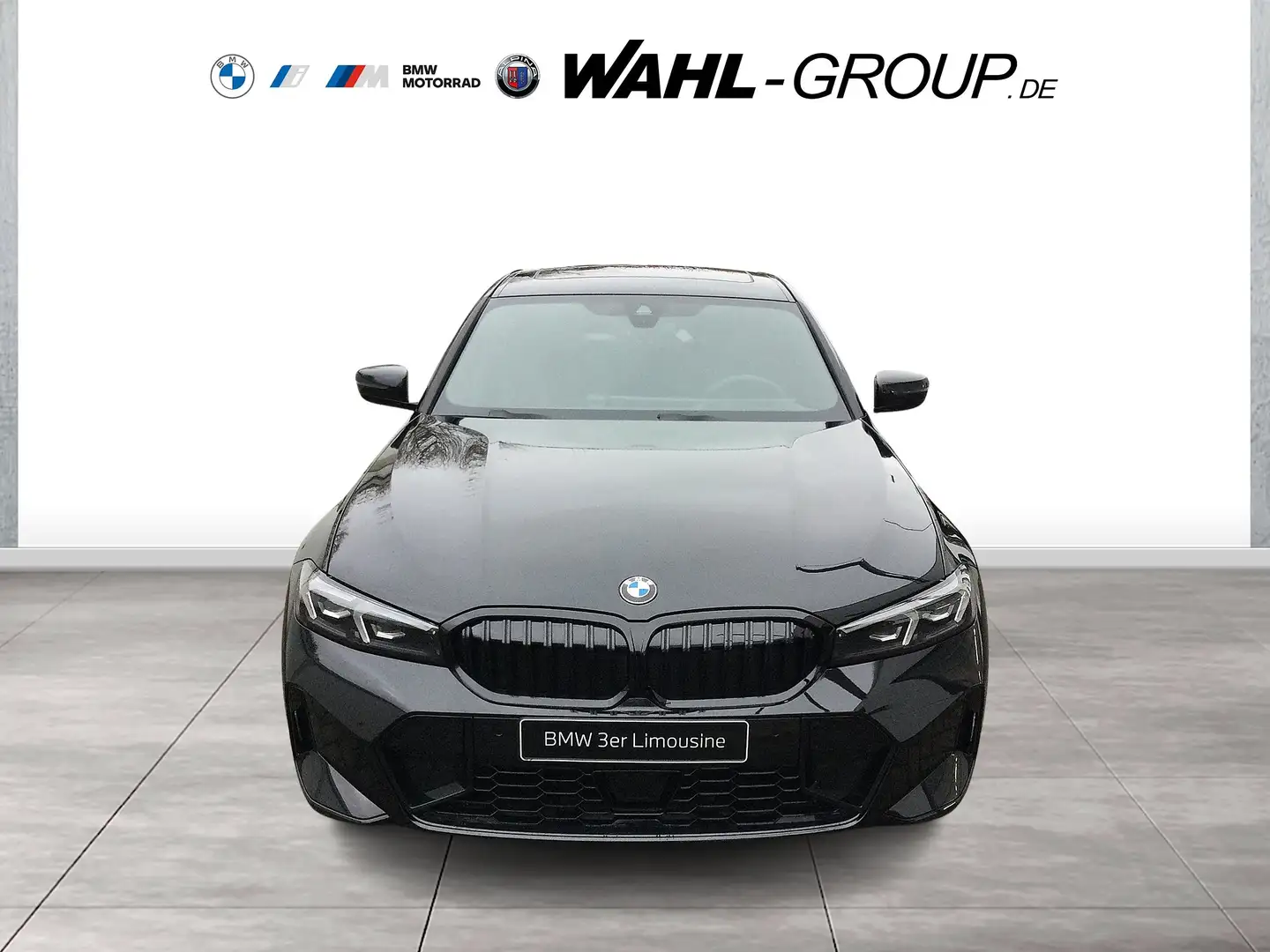 BMW 330 d xDrive M Sport Pro HiFi Glasdach HeadUp Navi Ada Schwarz - 2