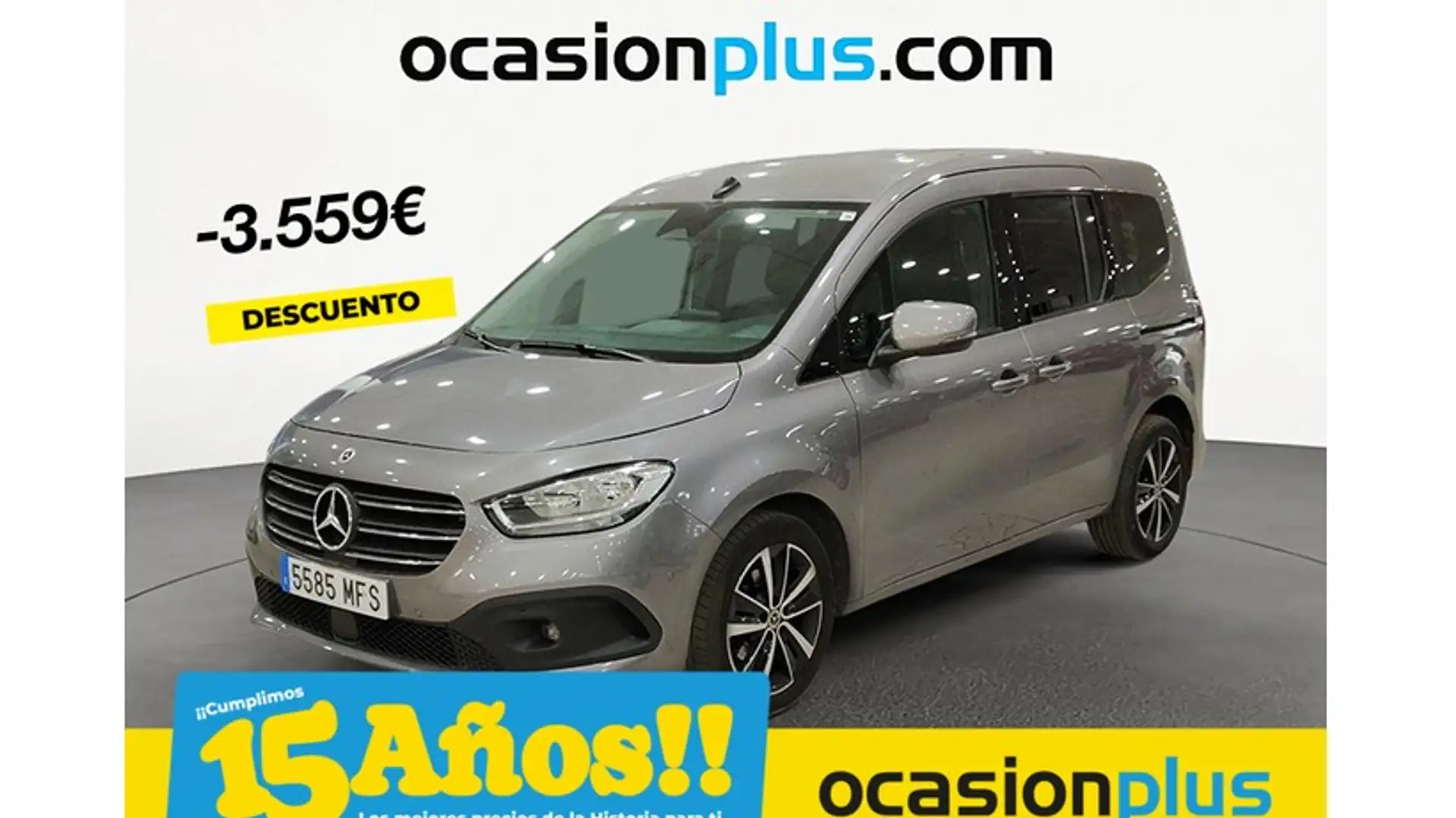 Mercedes-Benz T-Class 180d 7G-DCT Gris - 1