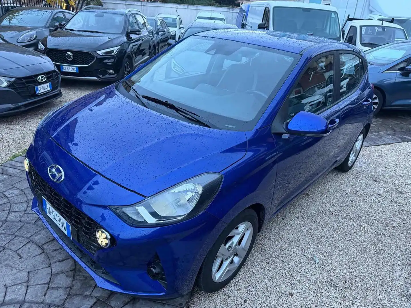 Hyundai i10 1.0 MPI AT Prime NAVI PREZZO REALE !!!! Blau - 2