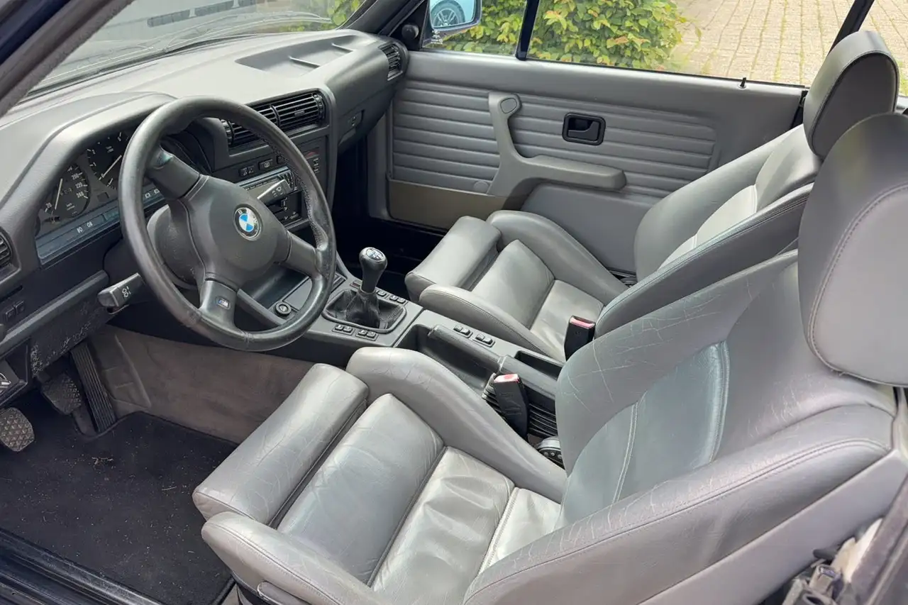 BMW 325 E30 i Cabrio | hardtop | windscherm | origineel, foto 5
