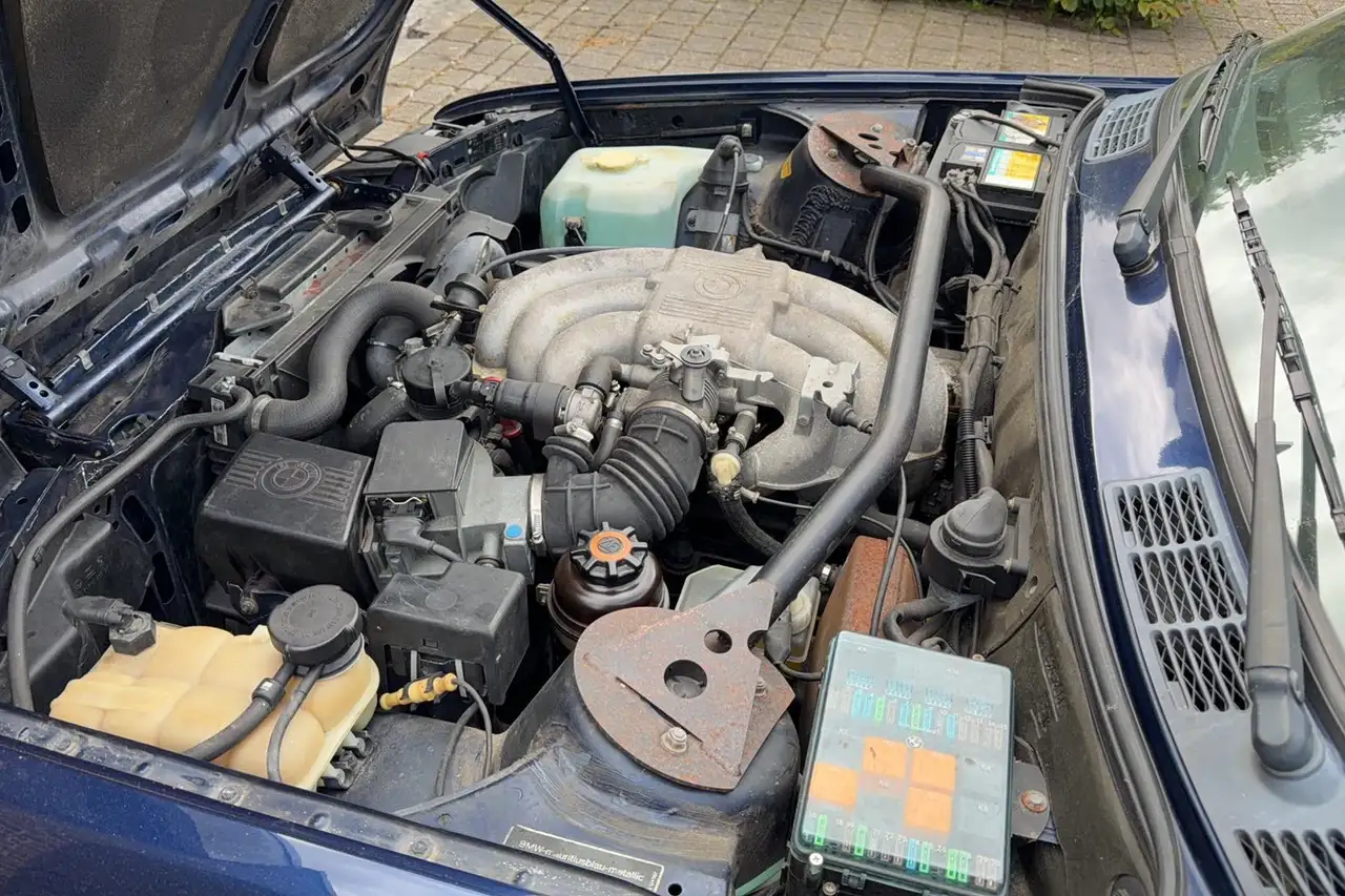 BMW 325 E30 i Cabrio | hardtop | windscherm | origineel, foto 11
