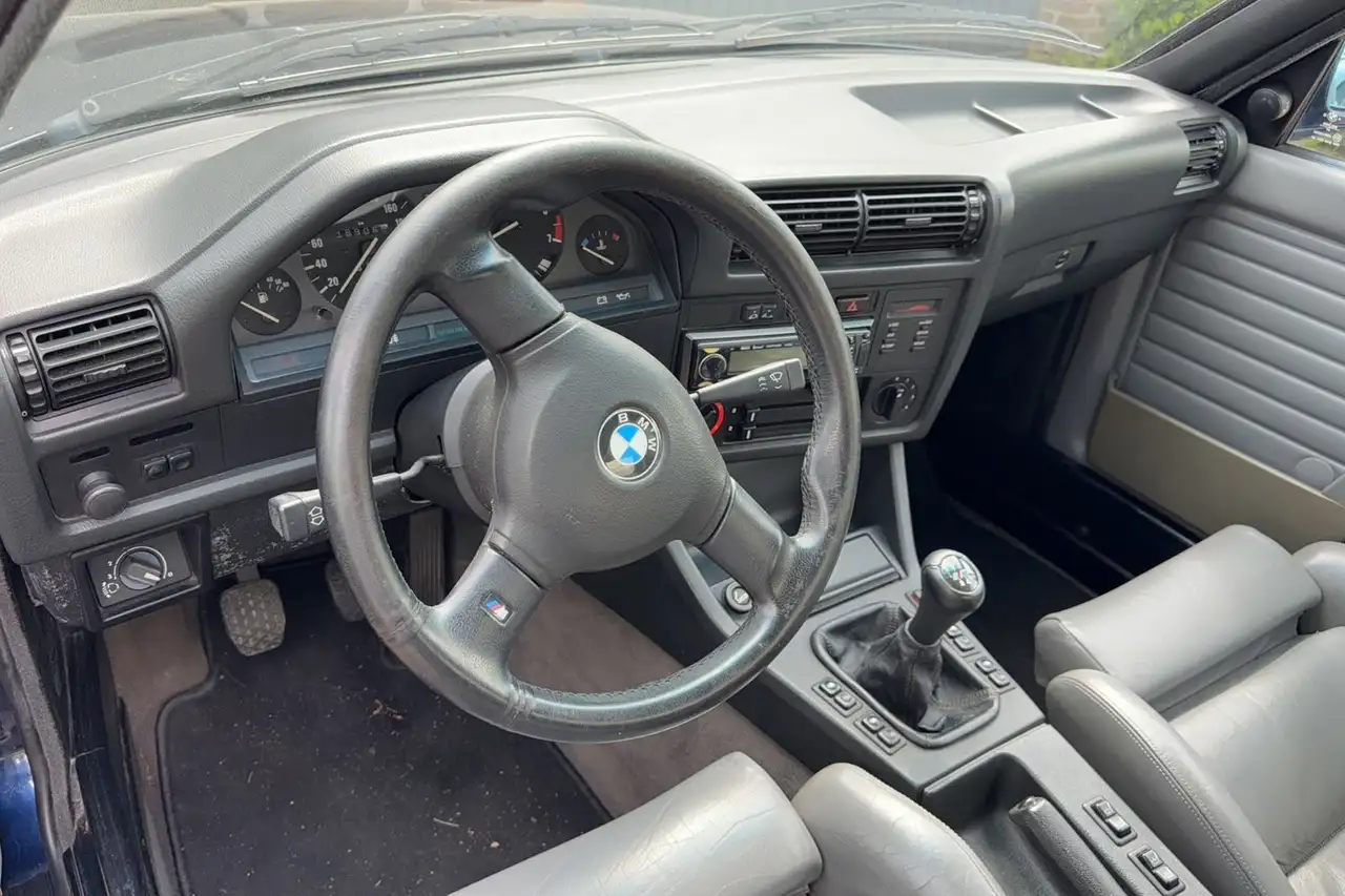 BMW 325 E30 i Cabrio | hardtop | windscherm | origineel, foto 6