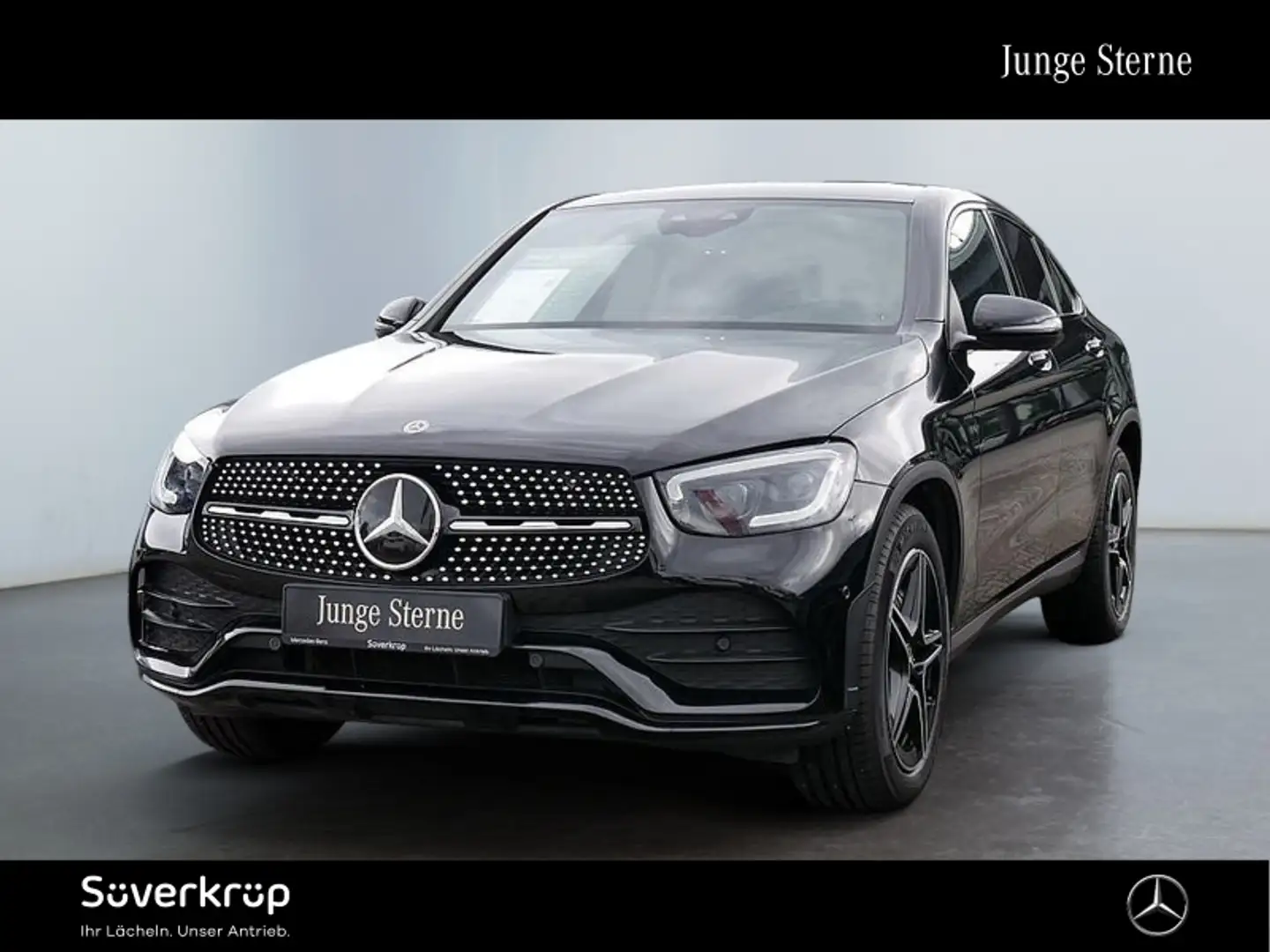Mercedes-Benz GLC 220 d 4M Coupé AMG NIGHT SPUR AHK KAMERA Nero - 2