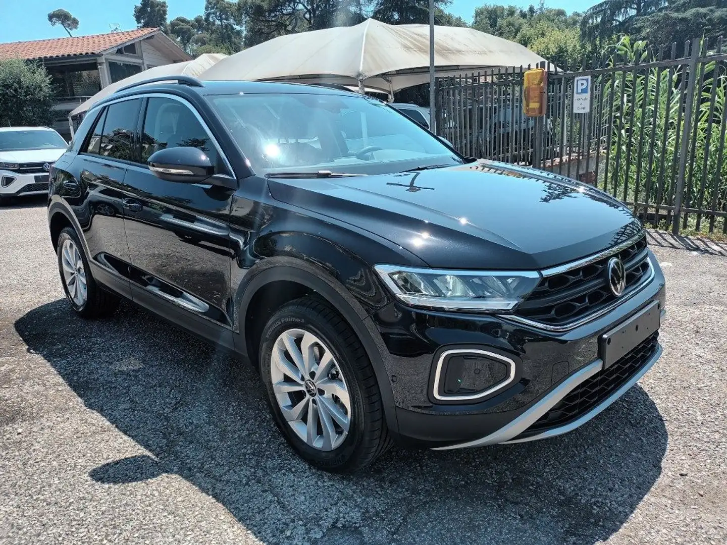 Volkswagen T-Roc 1000 TSI STYLE 115CV CARPLAY NAV CAM"17 ITALIA Schwarz - 1