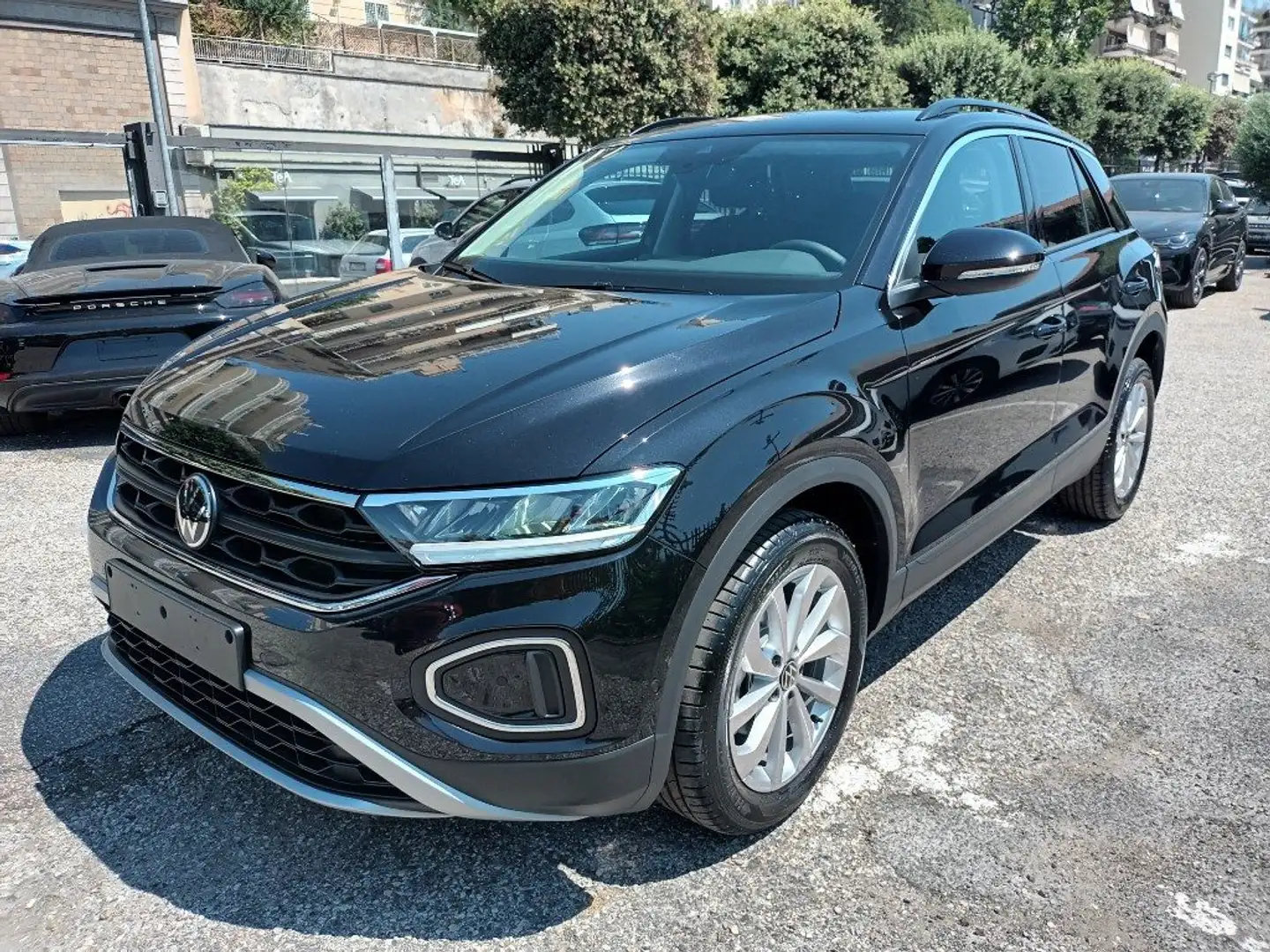Volkswagen T-Roc 1000 TSI STYLE 115CV CARPLAY NAV CAM"17 ITALIA Schwarz - 2