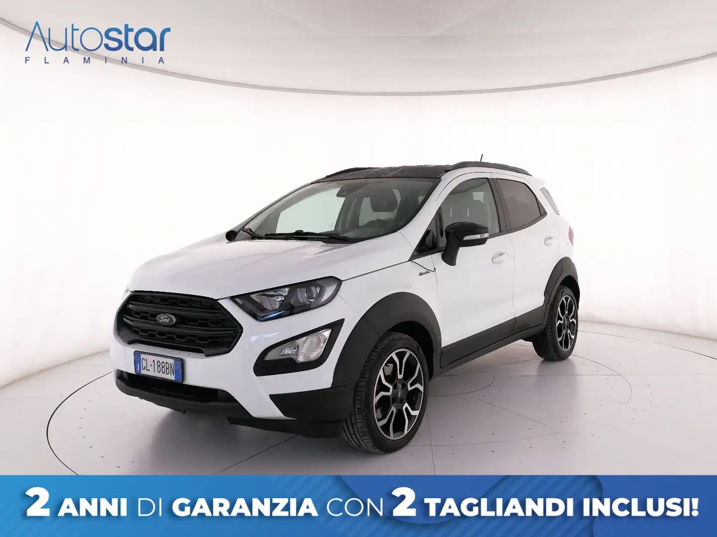 Ford EcoSport 1.0 ecoboost Active s&s 125cv Bianco - 1