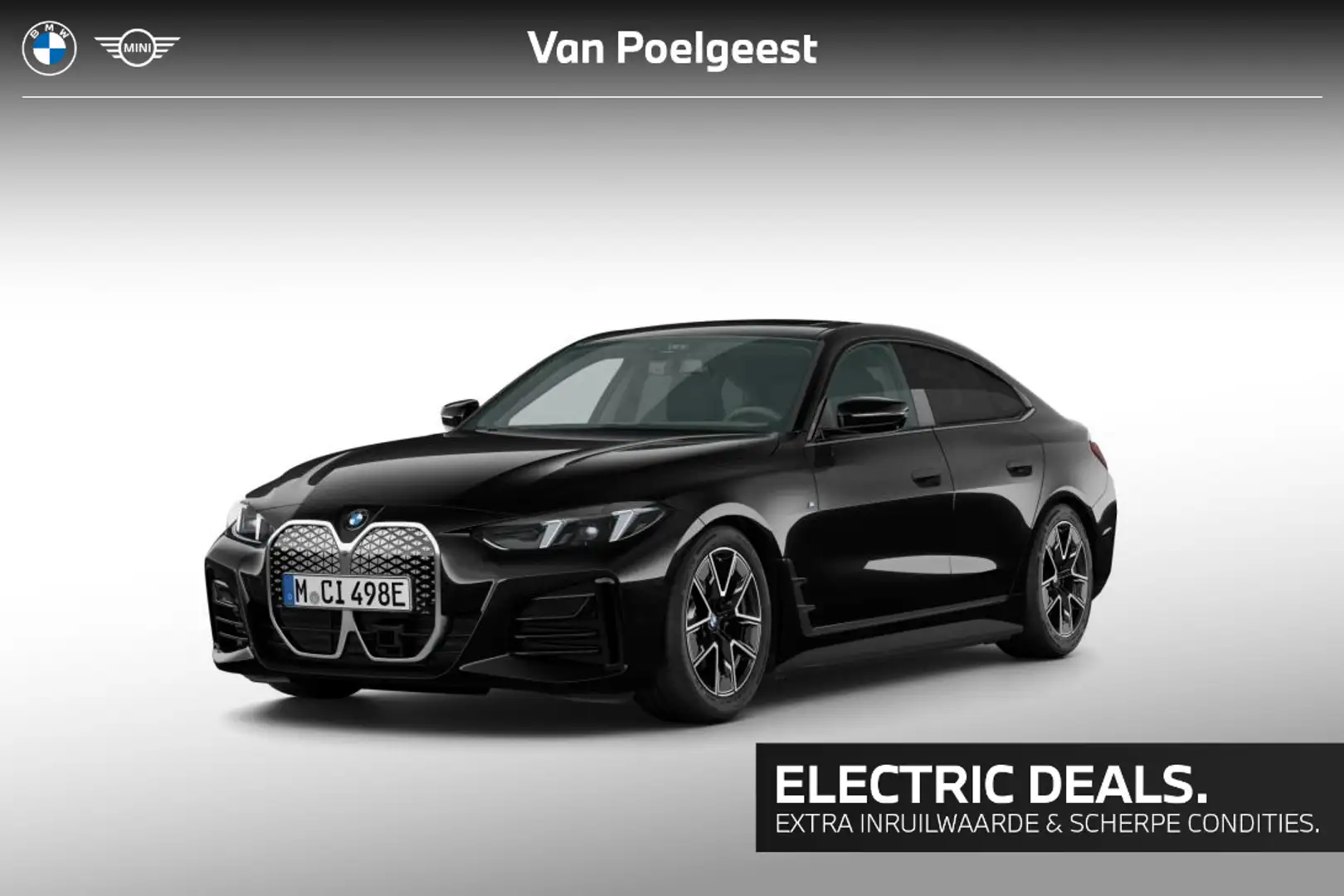 BMW i4 eDrive40 M Sport Edition 84 kWh | M Sportpakket | Schwarz - 1