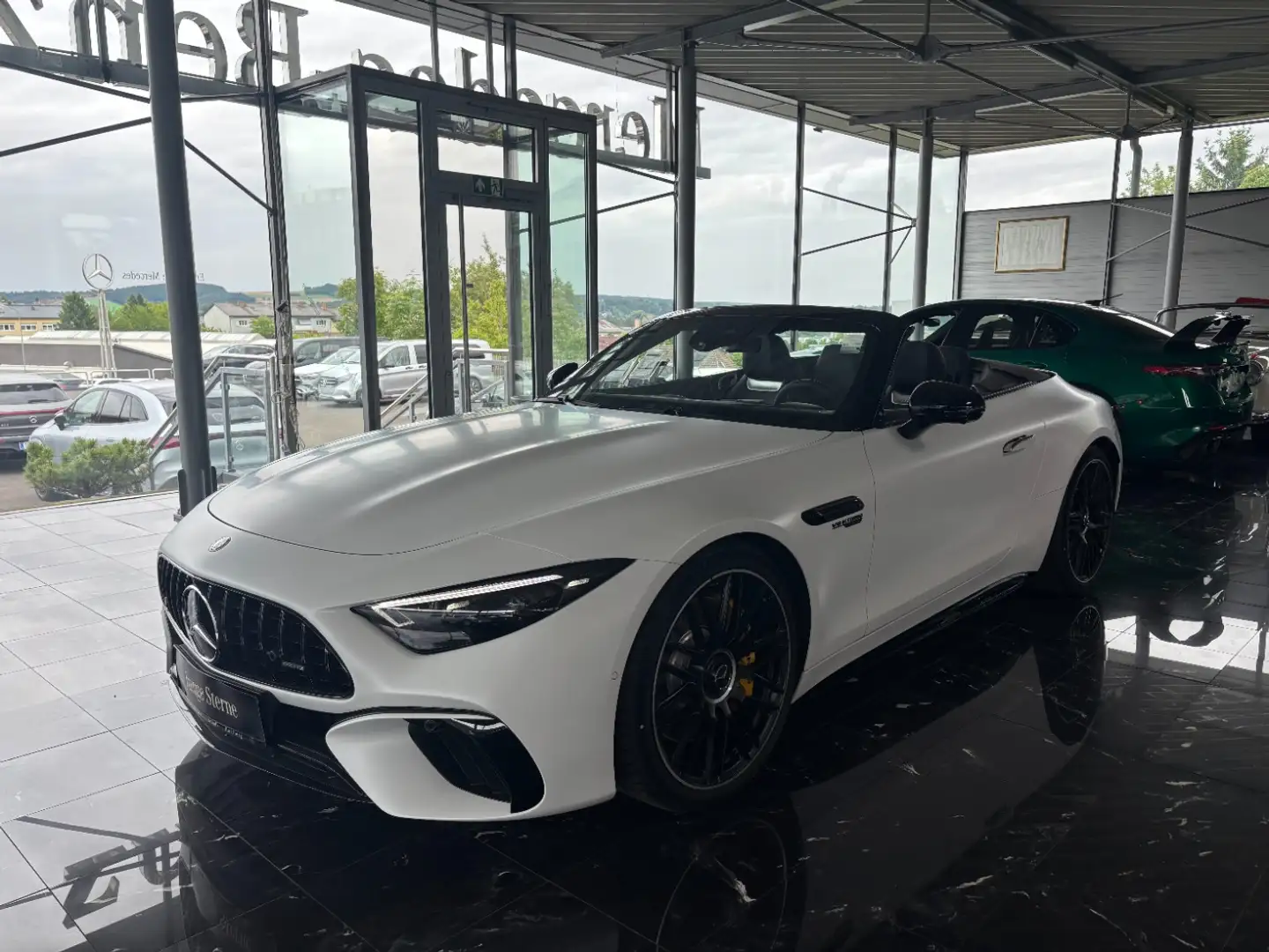 Mercedes-Benz SL 63 AMG 4MATIC+ AMG MBUX HUD KeyGo Weiß - 2