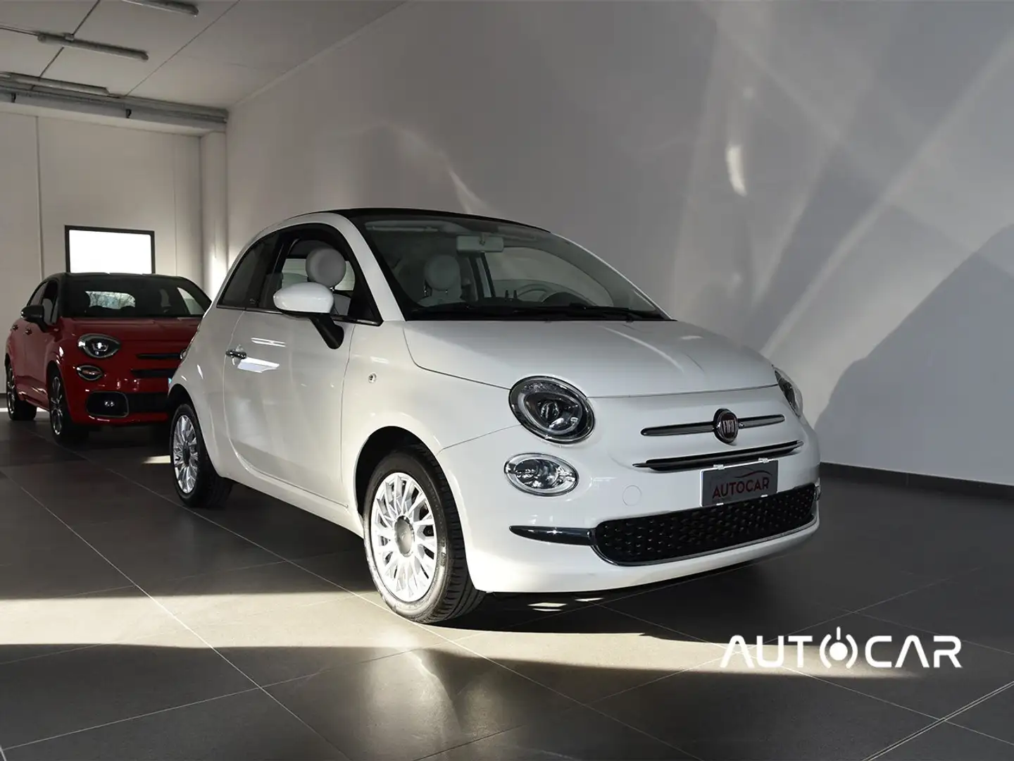 Fiat 500C 1.2 Lounge 69cv SOLO KM. 18.973 Blanco - 1