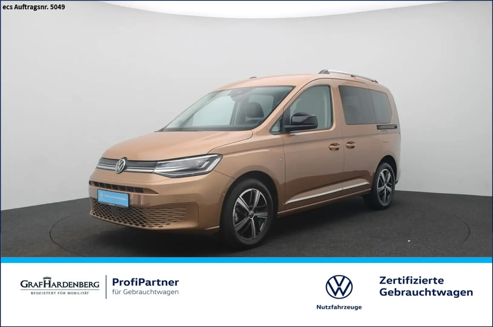 Volkswagen Caddy 2.0 TDI DSG Style Dig.Cockpit LED GJR Bronze - 1