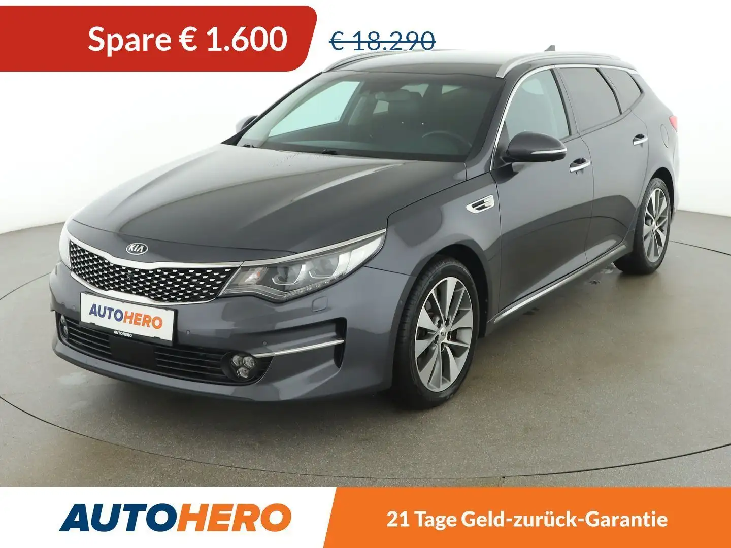 Kia Optima 1.7 CRDi Platin Grau - 1