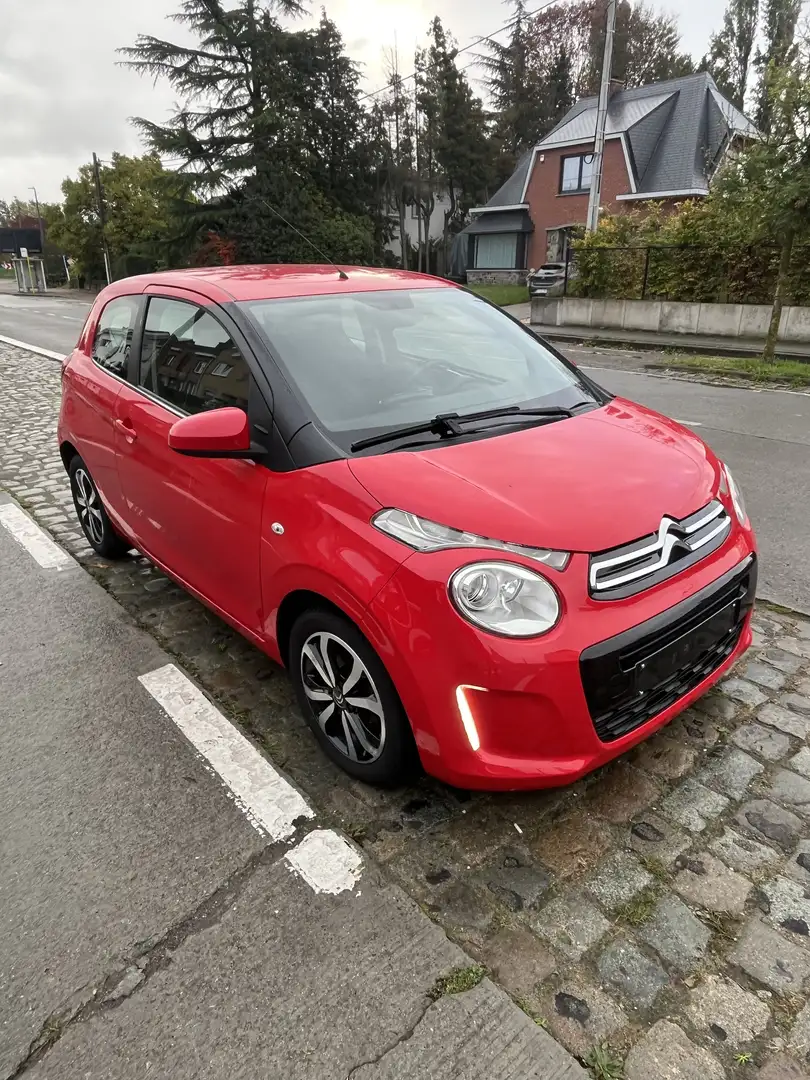 Citroen C1 C1 PureTech 82 Shine Edition / AIRCO Rouge - 2