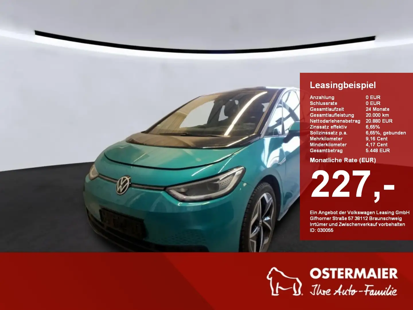 Volkswagen ID.3 PRO PERFORMANCE MAX 204PS ACC.WÄRMEPUMPE.AHK.KAMER Vert - 1