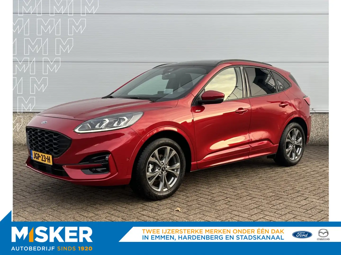 Ford Kuga 2.5 HEV ST-Line X PANODAK, TREKHAAK, WINTER-TECHPA Rot - 1