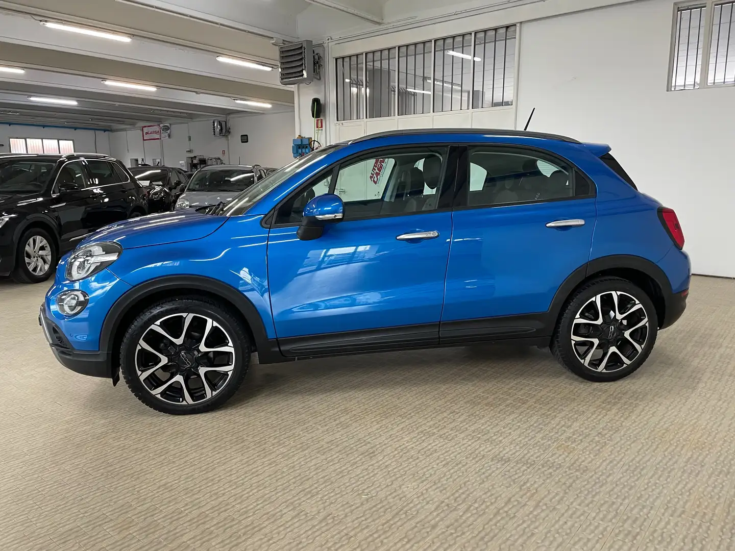 Fiat 500X 1.6 mjt Cross 130cv Cerchi18+Telecam.+Full Led+Nav Blu/Azzurro - 1