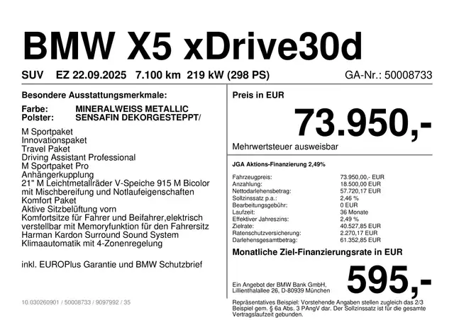 BMW X5 view 2
