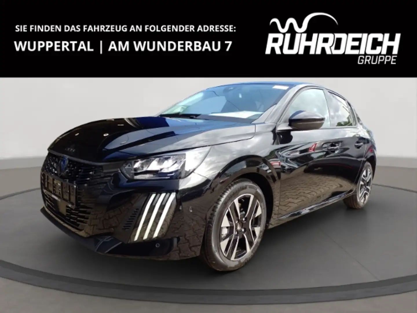 Peugeot 208 Hybrid Allure 360 Kamera LED ACC Apple CarPlay Zwart - 1