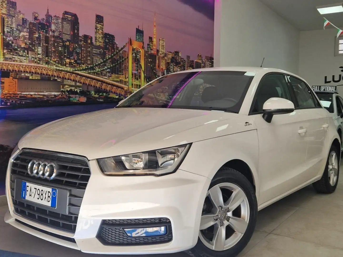 Audi A1 A1 Sportback 1.0 tfsi ultra Metal Bianco - 2