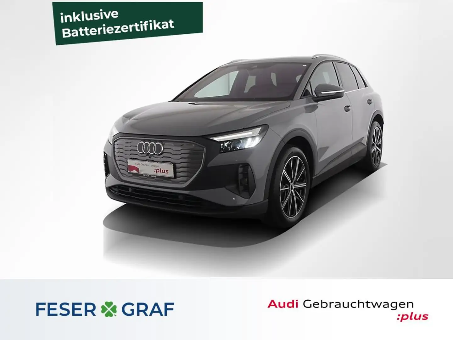 Audi Q4 e-tron 35 S line/Wärmepumpe/AHK/ParkAssist/ACC/20" Grau - 1