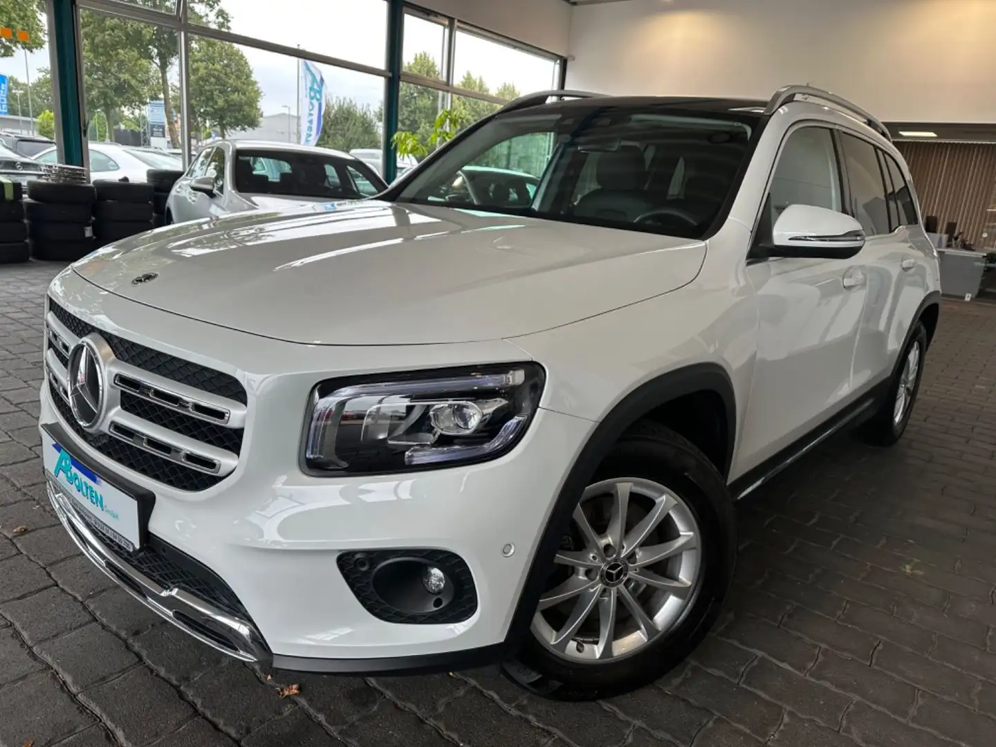 Mercedes-Benz GLB 200 DCT-Prog.-Pano.-LED-AHK-Kamera-MBUX Blanc - 2