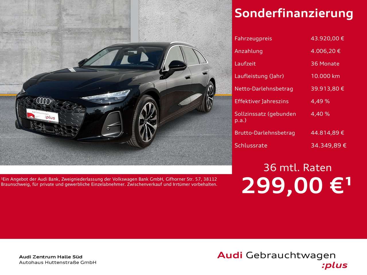 Audi A6 — Audi A6 Avant TFSI HuD B&O Beifahrerdisplay