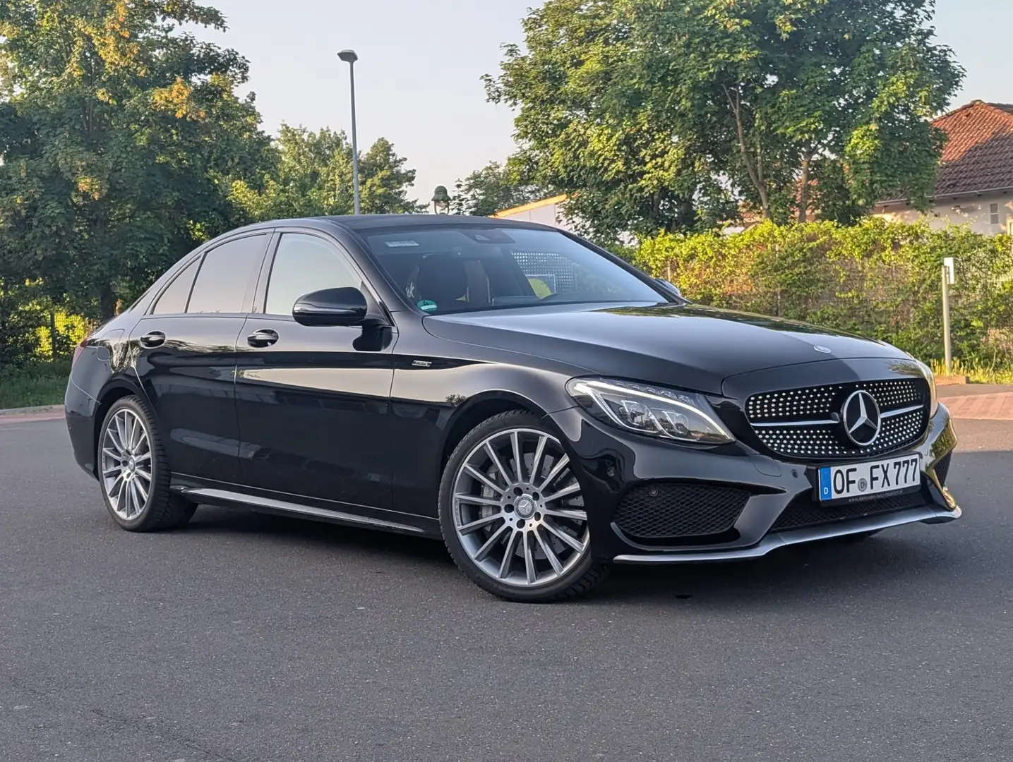 Mercedes-Benz C 450 AMG/C43 4Matic Pano Memory Černá - 1