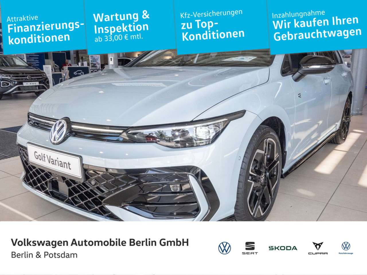 Volkswagen Golf Variant — Volkswagen Golf Variant 2.0TSI DSG R-Line 4x4 STHZG P-DACH