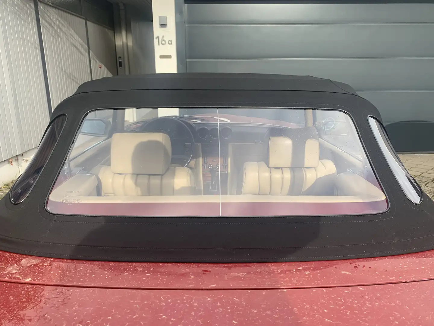 Mercedes-Benz SL 380 deutsches Auto, Autom., Klima, Garantie Rot - 1