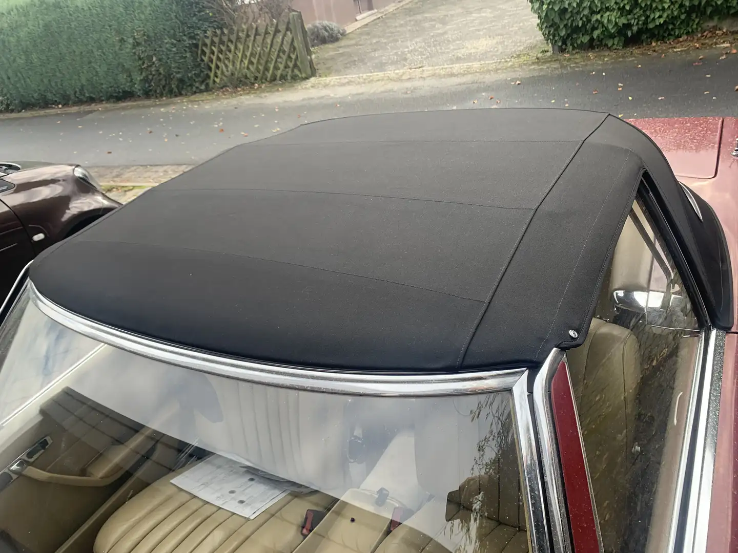 Mercedes-Benz SL 380 deutsches Auto, Autom., Klima, Garantie Rot - 2