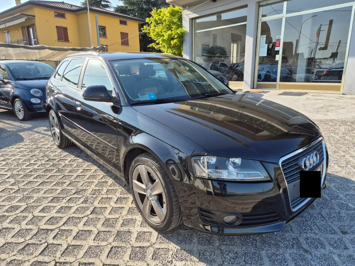 Audi A3 A3 Sportback 1.9 tdi CRONOLOGIA TAGLIANDI Zwart - 2