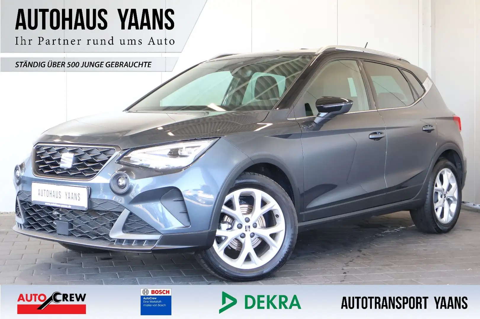 SEAT Arona FR 1.0 TSI AID+CARPLAY+LANE+LED+17" Grau - 1