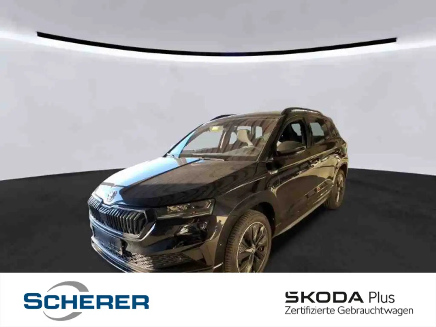 Skoda Karoq 2.0 TSI 4x4 DSG SportLine AHK+Standhz+LED+ Schwarz - 1