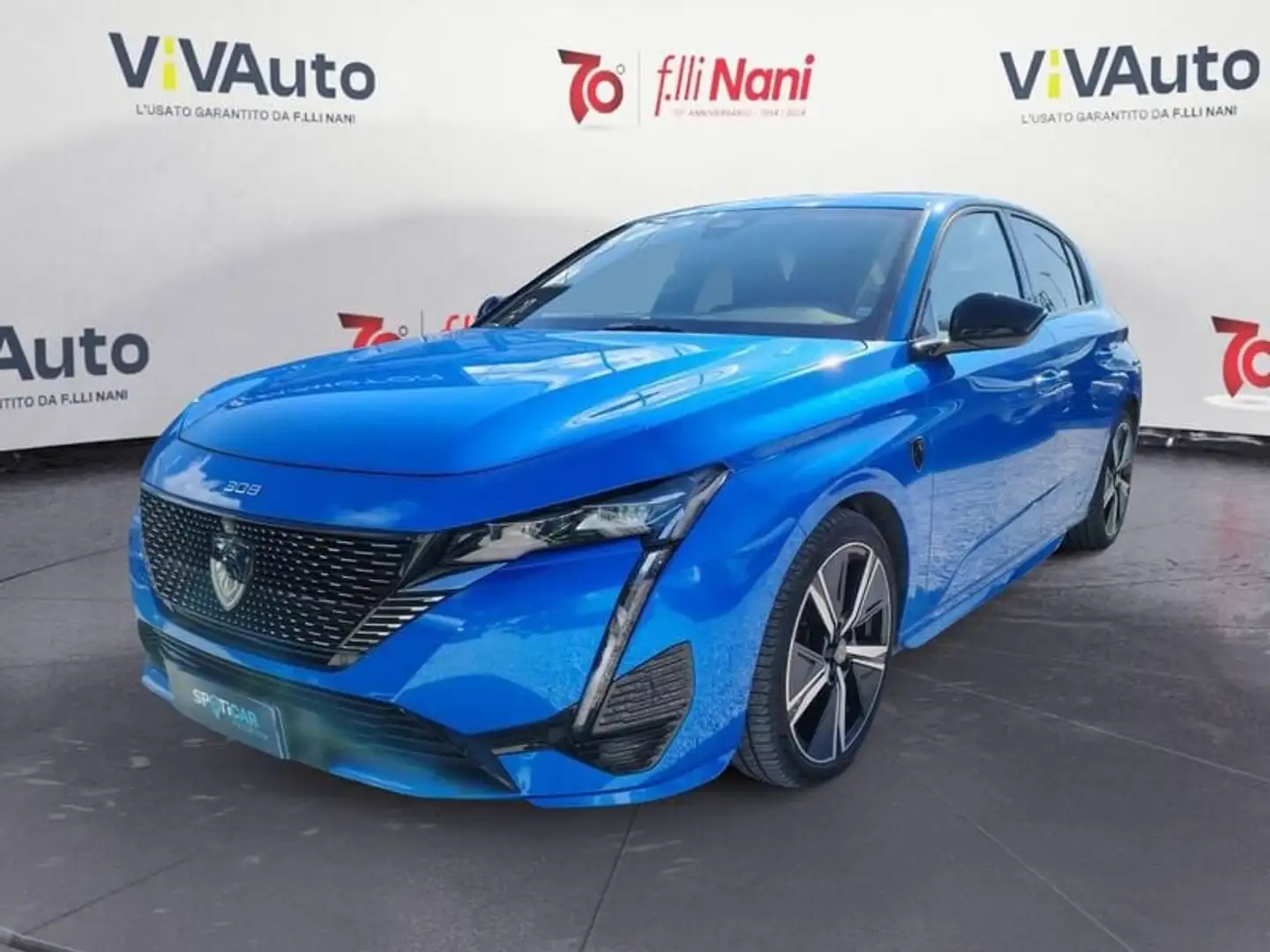Peugeot 308 BlueHDi 130 S&S EAT8 GT Blu/Azzurro - 1