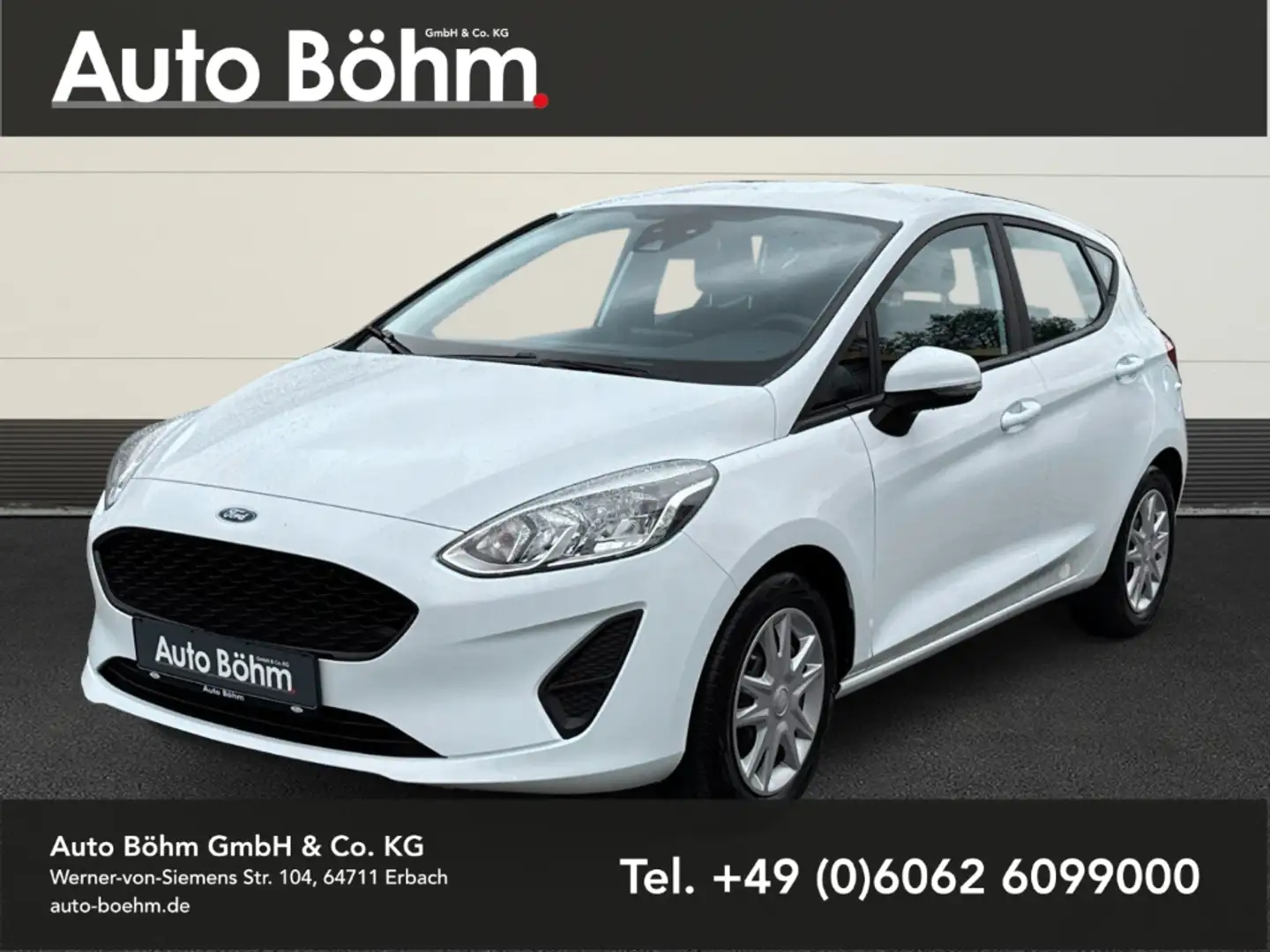 Ford Fiesta Cool & Connect 1.0 Klima+PDC+DAB+Temp+Garantie Weiß - 1
