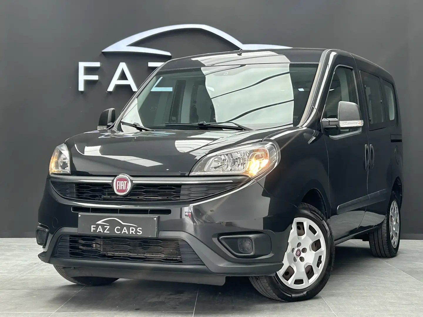Fiat Doblo 1.4i Easy * 1ER PROP + CLIM + GARANTIE * Siyah - 1