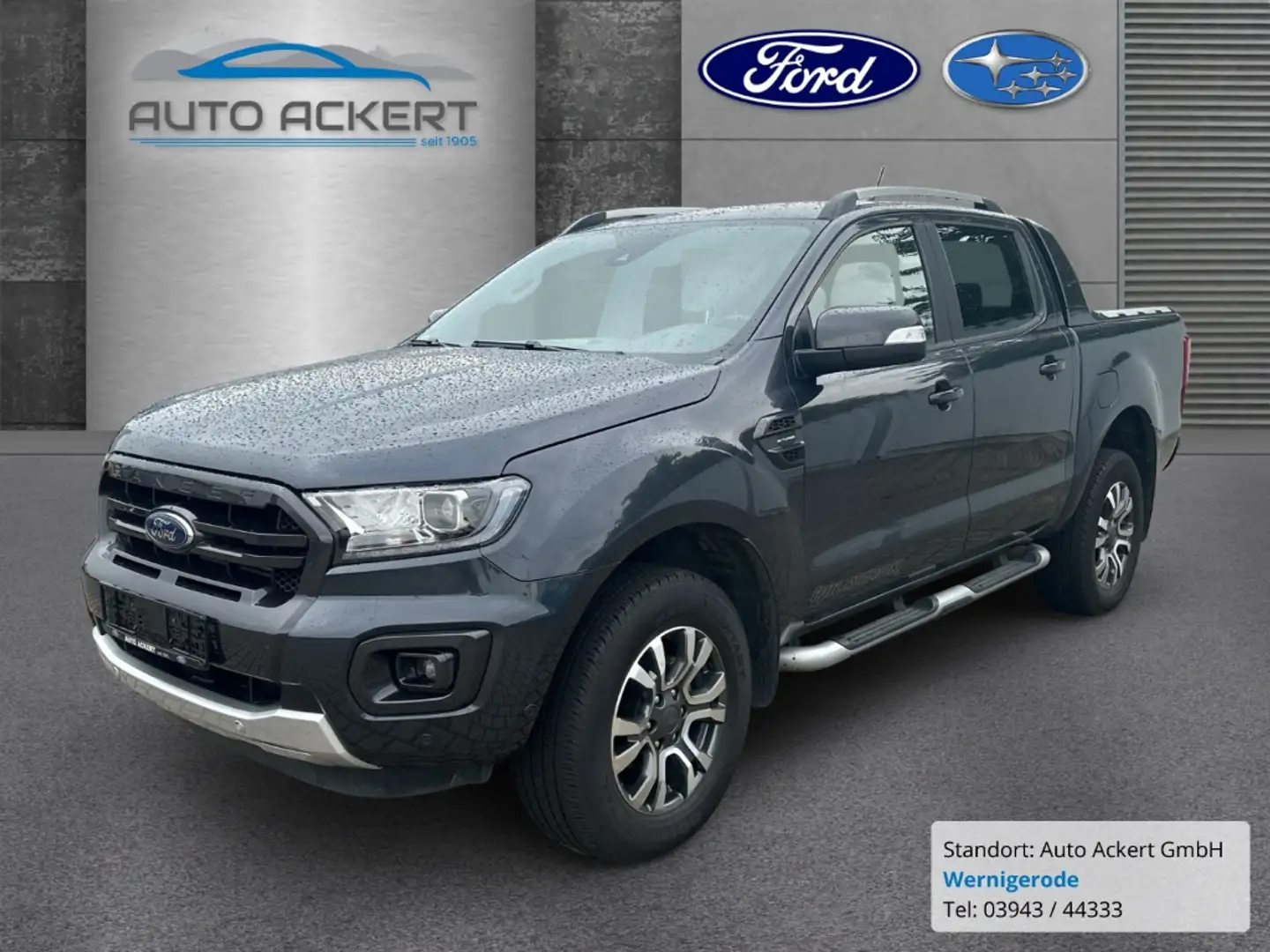 Ford Ranger Wildtrak Doppelkabine 4x4 2.0 TDCi Panther Grau - 1