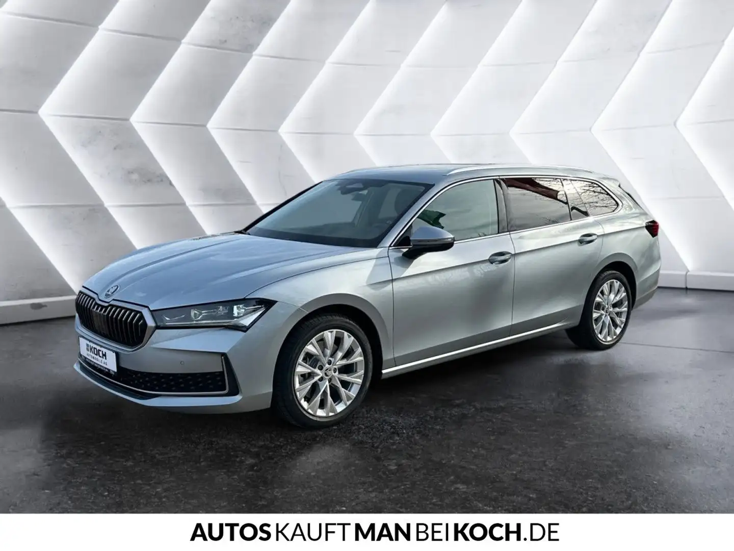Skoda Superb C.Select 2,0 TDI DSG 4X4 AHZV NAVI MATRIX Silber - 2
