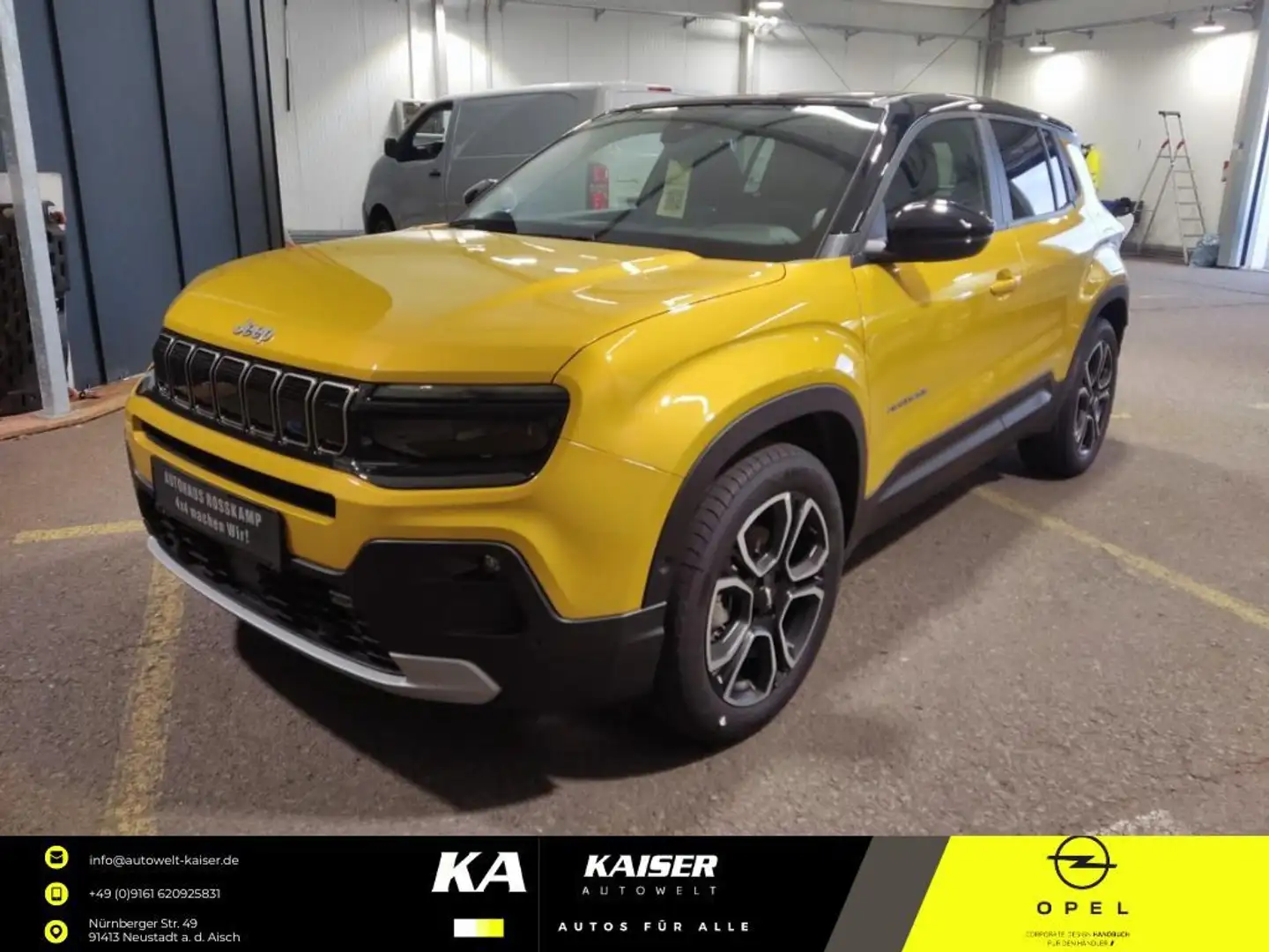 Jeep Avenger Summit Electric*11KW*SITZHZG*NAVI*LED Gelb - 1
