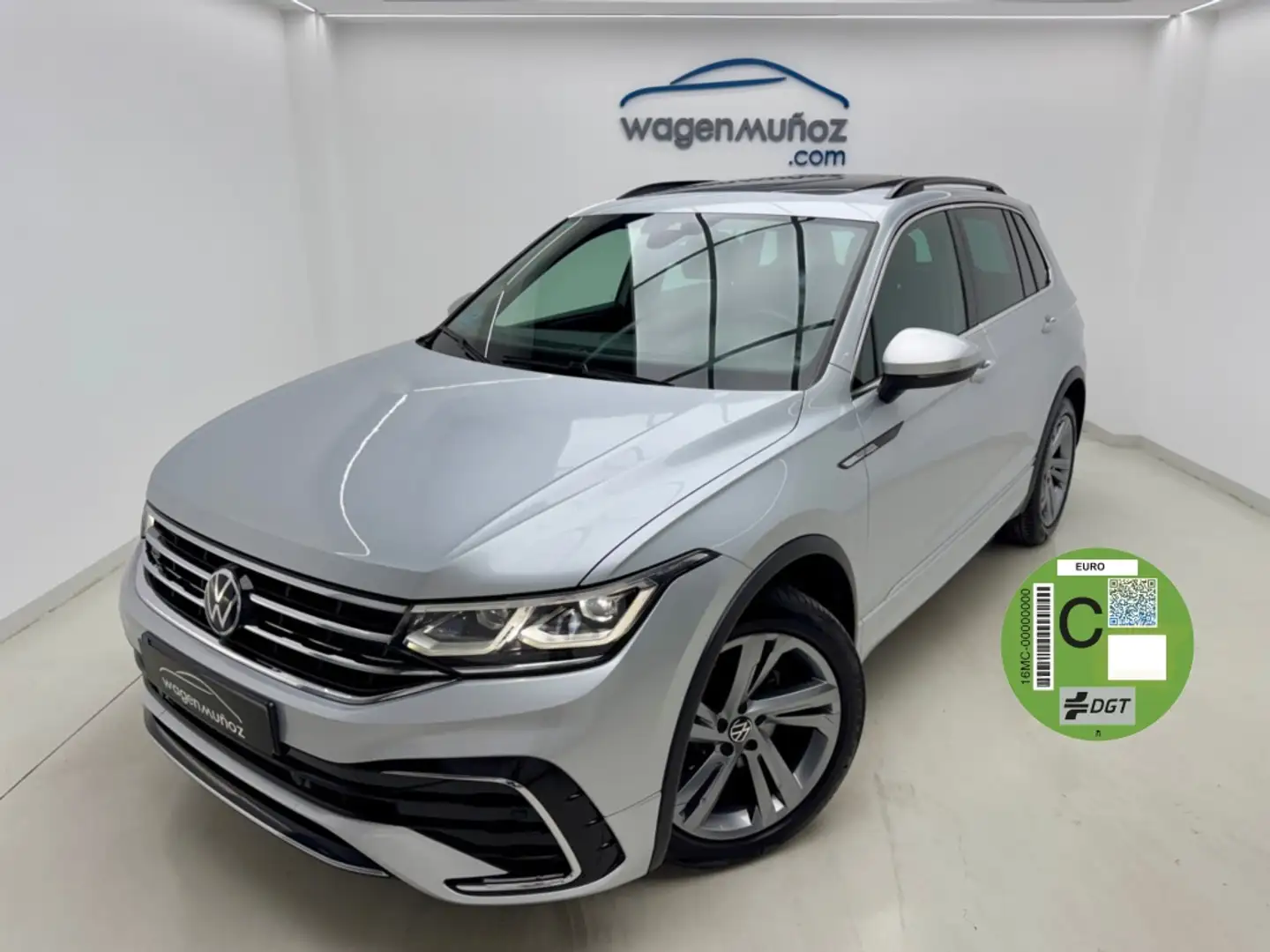 Volkswagen Tiguan 2.0TDI R-Line DSG 110kW Plateado - 2