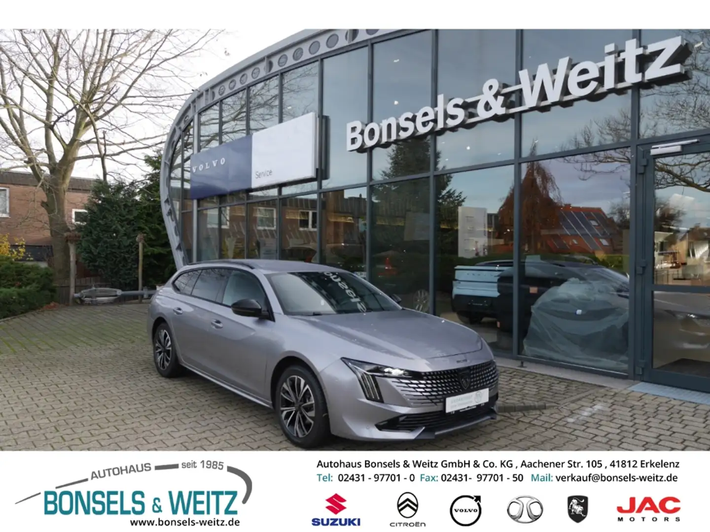 Peugeot 508 SW 1.5 BlueHDi 130 ALLURE PACK AUTOMATIK Navi ACC Grau - 1