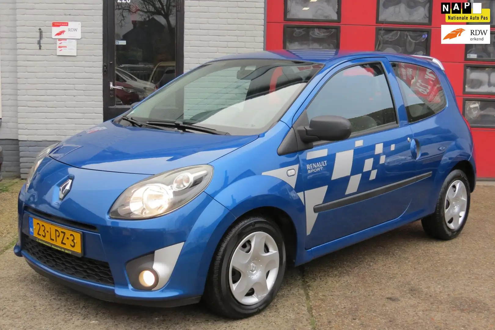 Renault Twingo 1.2-16V , AIRCO. NIEUWE APK. Blauw - 1