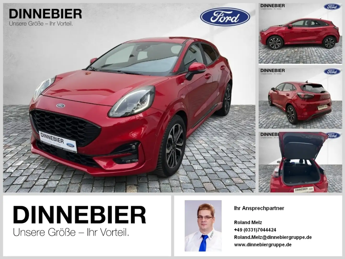 Ford Puma ST-Line LED+Kamera+Allwetter+Winterpaket Rot - 1